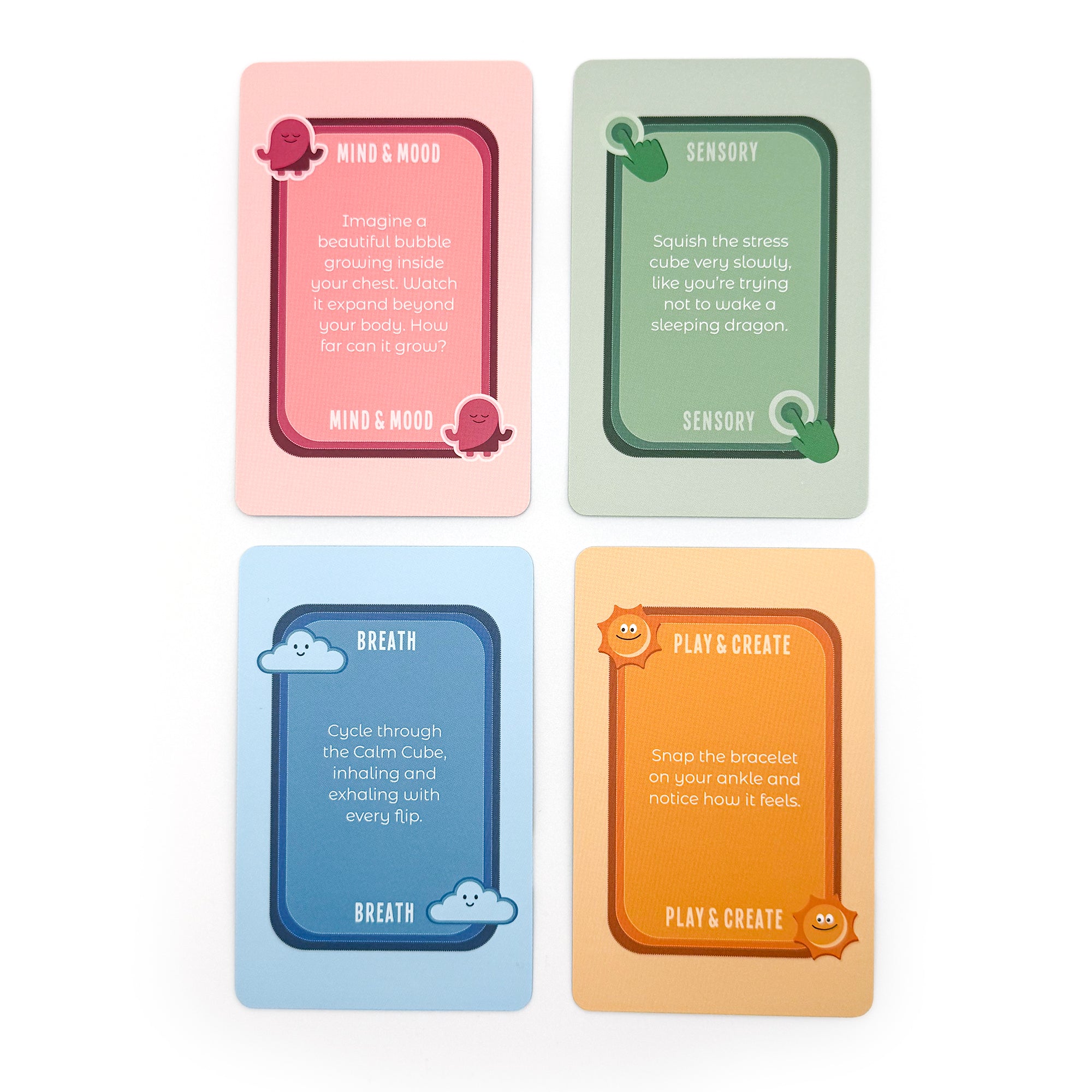 The Calm Kit by Pillowmint — Mindfulness System & Calming Card Game for Stress Relief